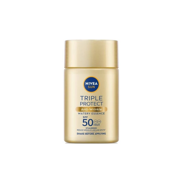 Nivea นีเวีย ซัน ทริปเปิ้ล โพรเท็ค แอนตี้-ริงเคิล วอเตอร์รี่ เอสเซนส์ SPF50 PA+++