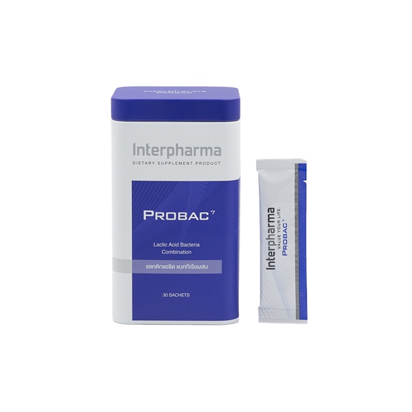 INTERPHARMA Probac อาหารเสริมที่มีประโยชน์ของโพรไบโอติก