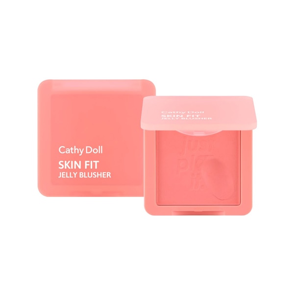 ครีมบรัช CATHY DOLL Skin Fit Jelly Blusher
