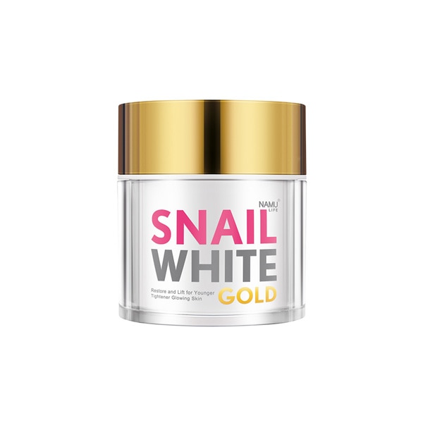 ครีมหน้าขาวจาก Namu Life Snail White Gold Cream