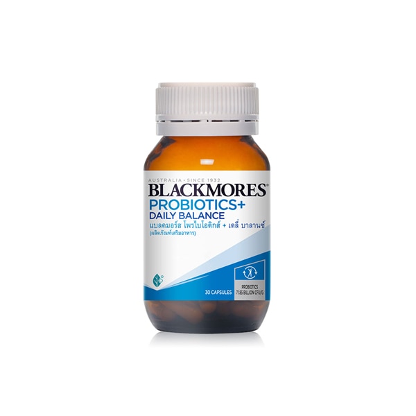 อาหารเสริมที่มีประโยชน์ของโพรไบโอติกสูงจาก BLACKMORES Probiotics Daily Balance