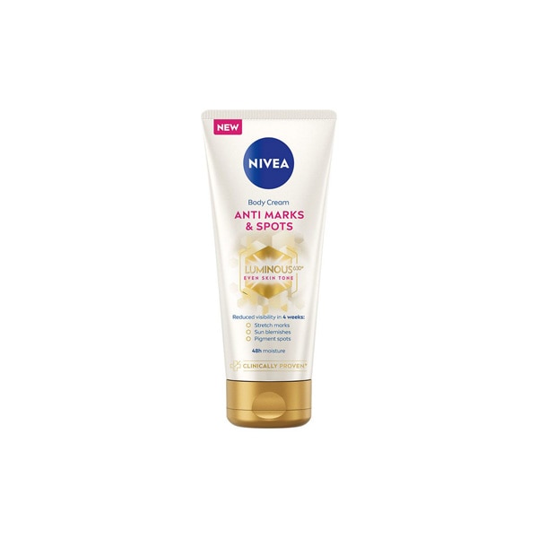 ครีมลดรอยแตกลาย Nivea Luminous 630 Body Cream Anti Marks Spots