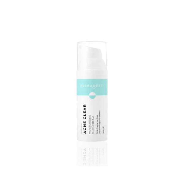 ที่แต้มสิวจาก PrimaNest BirdNest Acne Clear Moisturizing Fluid Cream