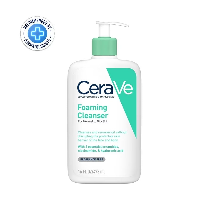 โฟมรักษาสิวเสี้ยน Cerave เซราวี โฟมมิ่ง คลีนเซอร์

