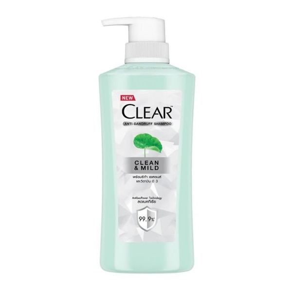 แชมพูดีท็อกซ์ล้างสารเคมีผม Clear Anti Dandruff Clean & Mild Shampoo
