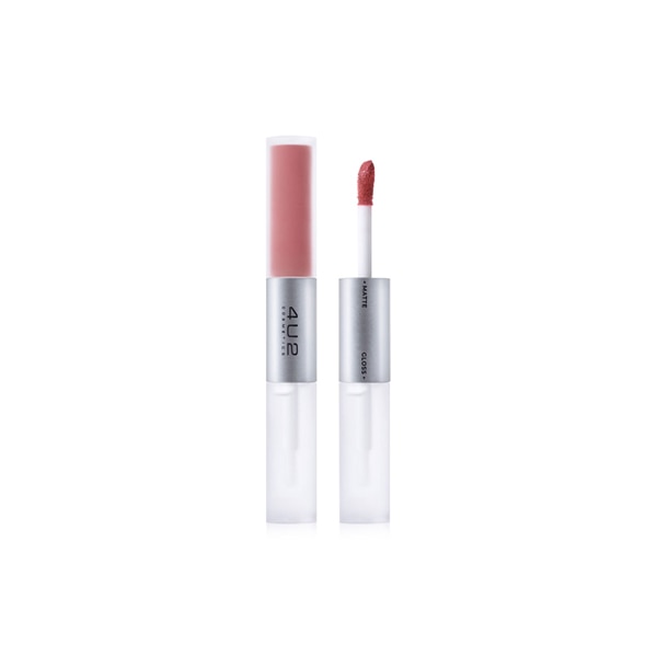 4U2 My Mate Gloss Matte Lip สี 07 Pink mood ลิปกลอสเพิ่มความฉ่ำวาวสไตล์แต่งหน้าโทนชมพูแบบสาวจีน