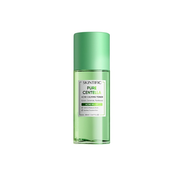 โทนเนอร์แก้รูขุมขนกว้าง SKINTIFIC Pure Centella Acne Calming Toner