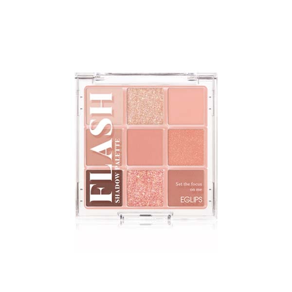 กลิตเตอร์ทาตา Eglips Flash Shadow Palette Eye พาเลตต์ 04 Coral