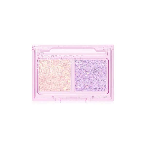 กลิตเตอร์ทาตาจาก 4U2 For You Too Eyeshadow #06 Oh My God