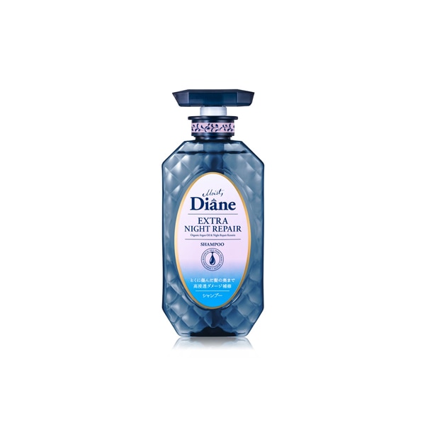 แชมพูล็อกสีผม จากMoist Diane Shampoo Extra Night Repair