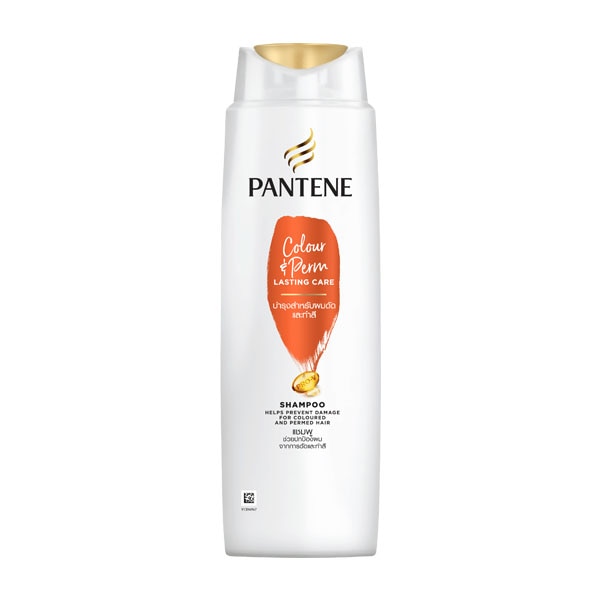 Pantene Color & Perm Shampoo แชมพูสูตรสำหรับผมทำสี ช่วยบำรุงผมทำสี