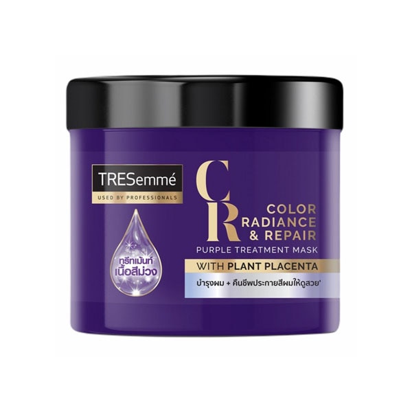 TRESemme Color Radiance & Repair Purple Treatment Mask ทรีทเมนตท์ม่วงเข้มข้น