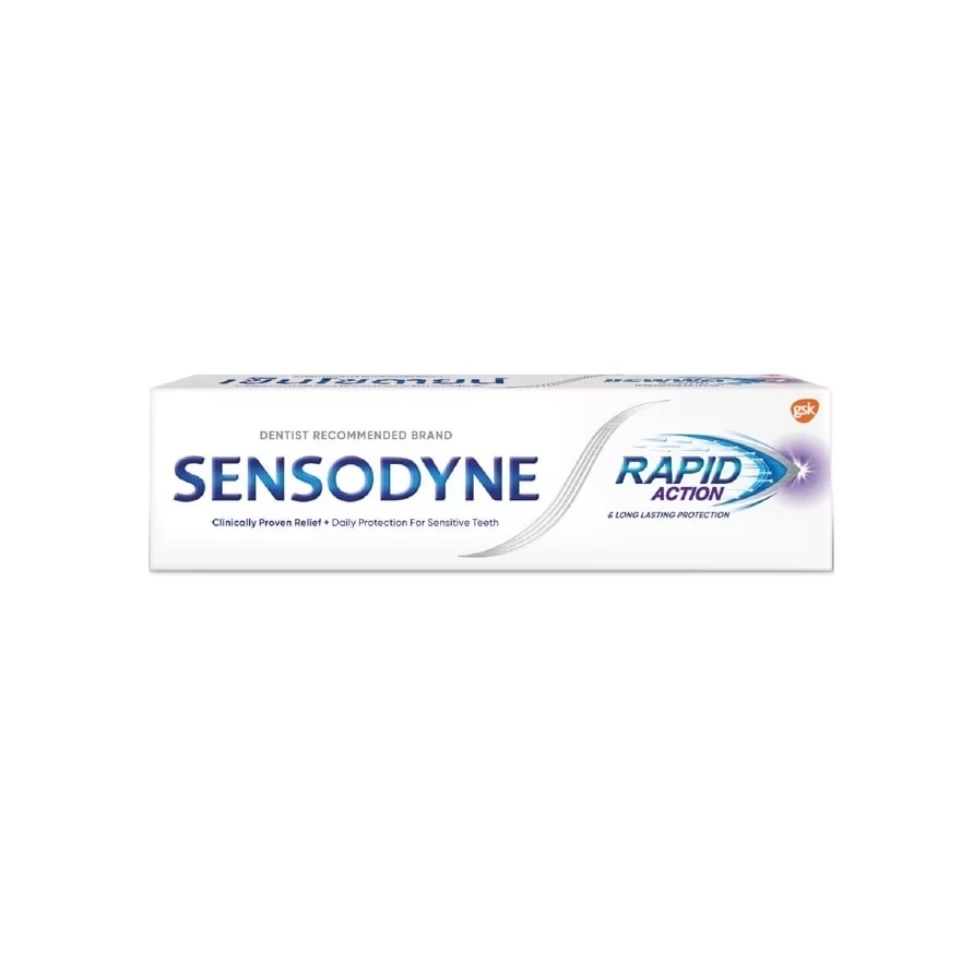 ยาสีฟันลดอาการเสียวฟัน Sensodyne Toothpaste Rapid Action
