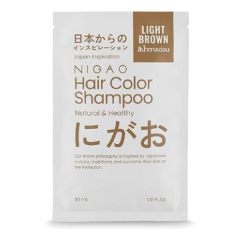 ครีมย้อมผมแบบสระ Nigao Hair Color Shampoo
