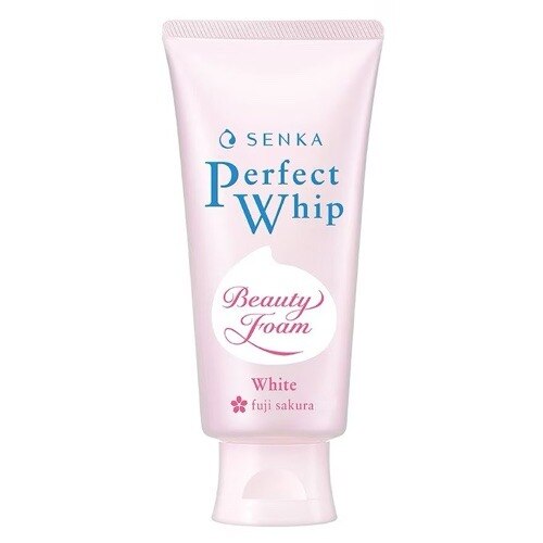 โฟมล้างหน้า SENKA Perfect Whip White A สูตรชมพูอ่อน
