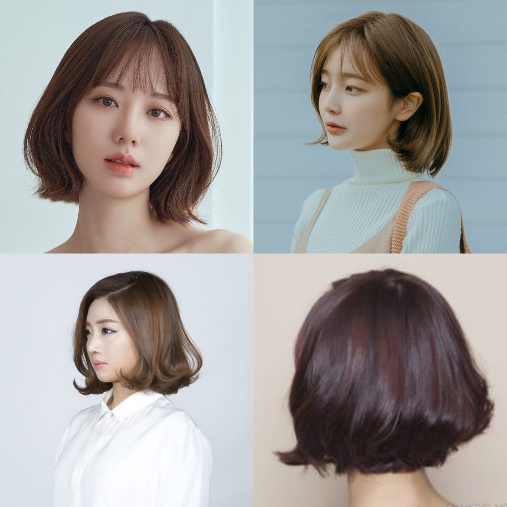 ทรงผมหน้าไข่ ผมทรงปลายงุ้ม C Curl