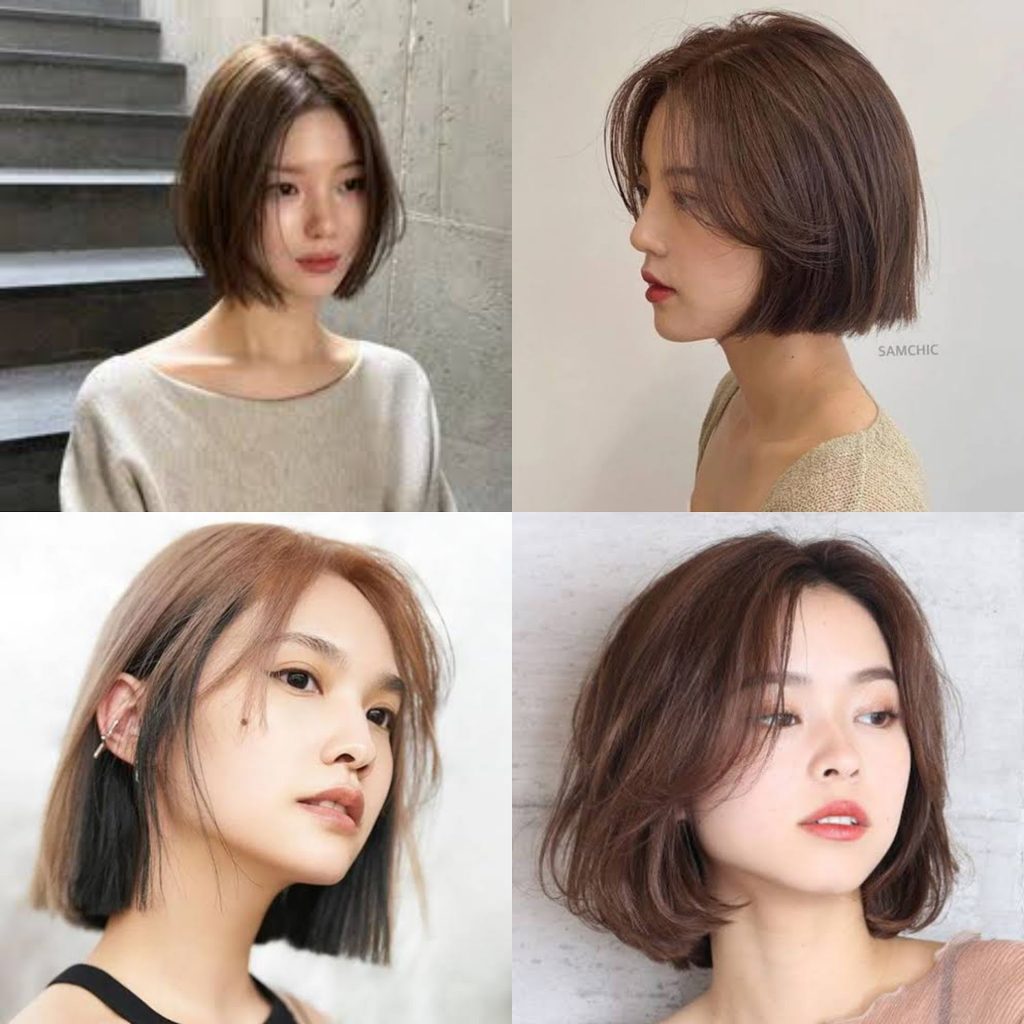 ทรงผมคนหน้าไข่ บ๊อบระดับปลายคาง