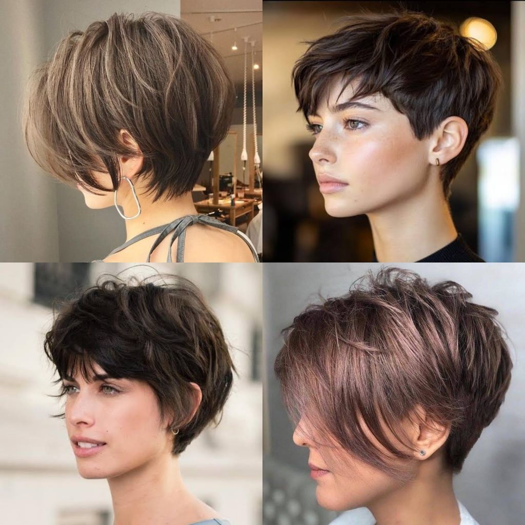 ทรงผมหน้าไข่ Pixie Cut ซอยสั้น