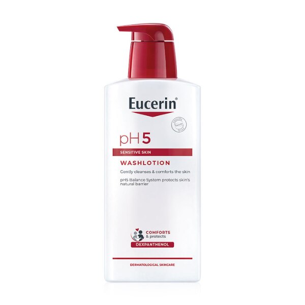 Eucerin Ph5 Sensitive Skin Washlotion บรรเทาผื่นเชื้อราผิวแพ้ง่าย&nbsp;