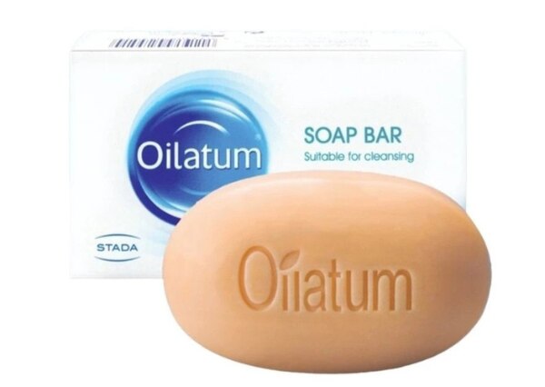 Oilatum Daily Soap Bar สบู่อ่อนโยนดูแลผิวจากโรคผิวหนังอักเสบจากเชื้อรา