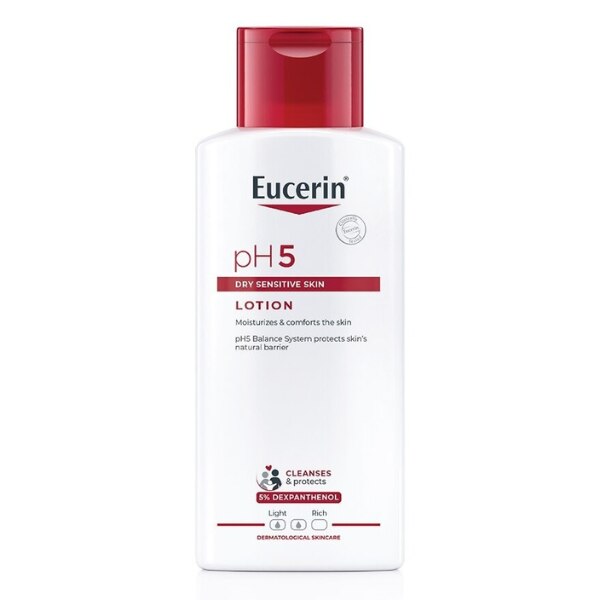 Eucerin Ph5 Dry Sensitive Skin Lotion โลชั่นบำรุงผิวหลังเป็นเชื้อรา&nbsp;