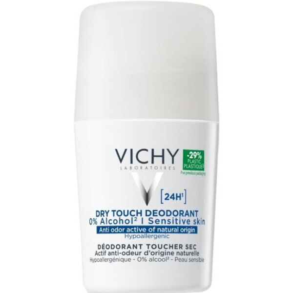 Vichy Deodorant Anti-Perspirant ลดเหงื่อป้องกันผื่นเชื้อราผิวแพ้ง่าย&nbsp;