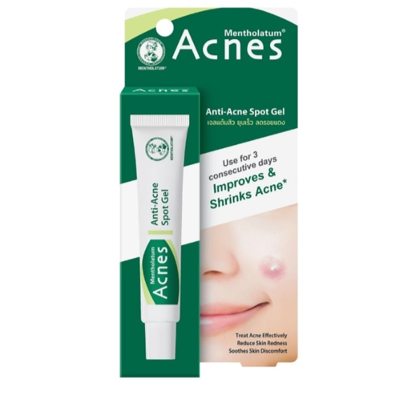 Mentholatum Acnes Anti-Acne Spot Gel เจลแต้มสิวลดสิวอักเสบ&nbsp;