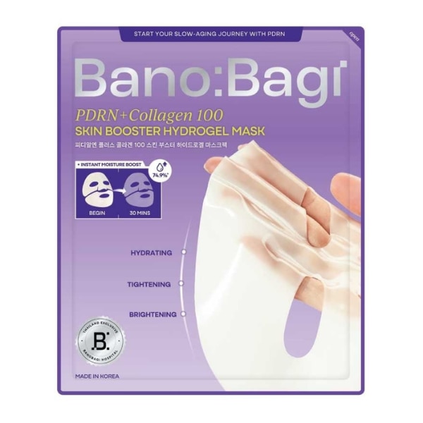Banobagi Hydrogel Mask Pdrn Collagen 100 กู้ผิวเร่งด่วน Glass Skin&nbsp;