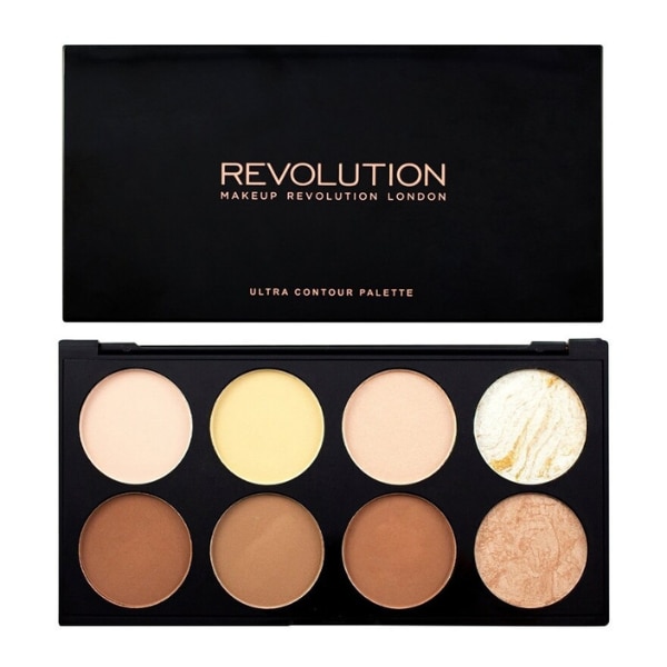 คอนทัวร์หน้า Makeup Revolution Ultra Contour Palette 8 เฉดสี