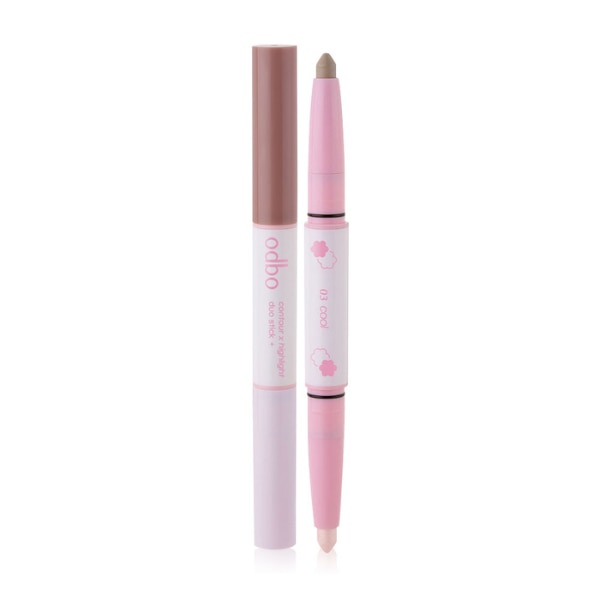 คอนทัวร์หน้า ODBO Contour X Highlight Duo Stick 2-in-1