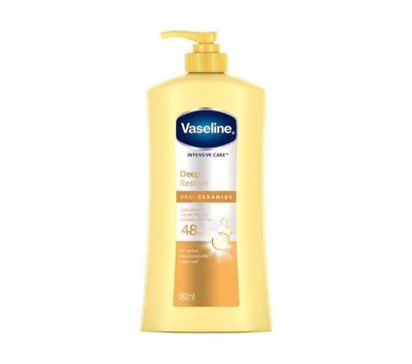 โลชั่นผิวแห้ง Vaseline Intensive Care Deep Restore Pro Ceramide