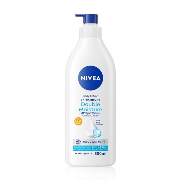 โลชั่นผิวแห้ง Nivea Body Lotion Extra Bright Double Moisture