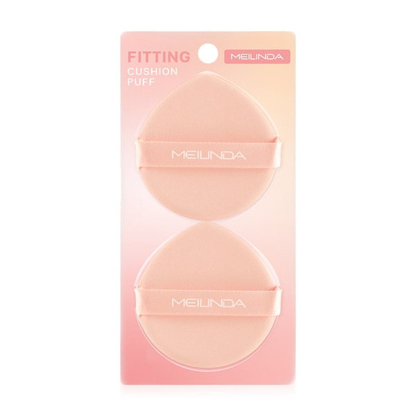 พัฟแต่งหน้า Meilinda Fitting Cushion Puff ทรงหยดน้ำ&nbsp;