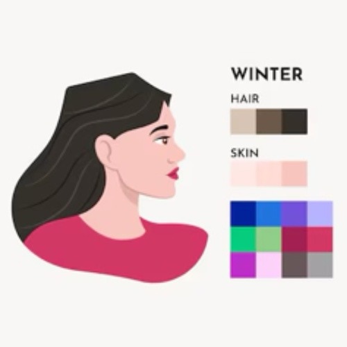 Personal Color โทน Winter ผิวขาวจัด ผิวขาวอมชมพู หรือผิวโทน Olive Skin