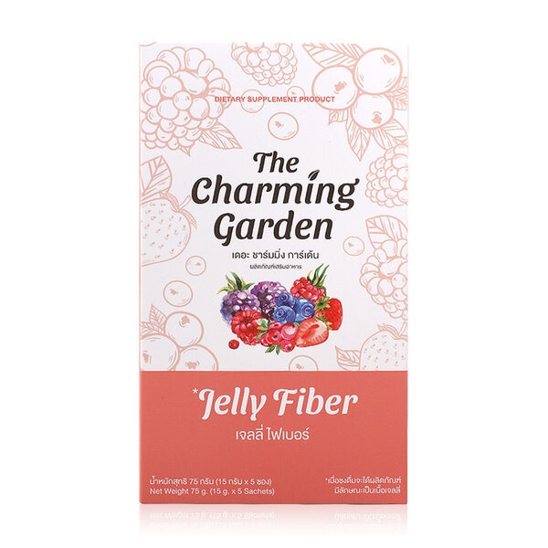 ไฟเบอร์ช่วยขับถ่าย The Charming Garden Jelly Fiber