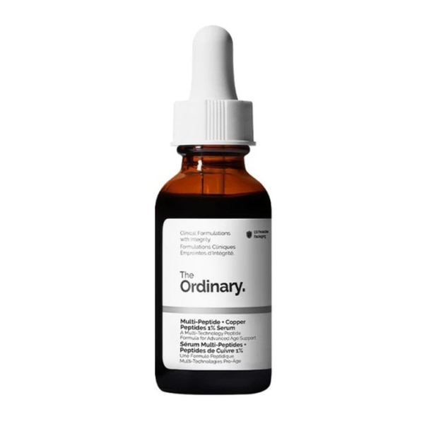 เซรั่ม The Ordinary Multi-Peptide + Copper Peptides 1% Serum สีฟ้าฟื้นฟูผิวและลดเลือนริ้วรอย