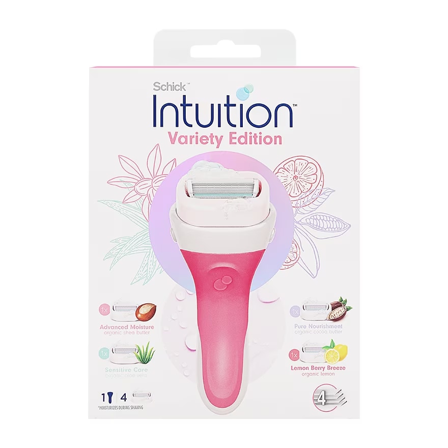  มีดโกนผู้หญิง Schick Intuition Variety Edition
