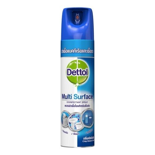 สเปรย์ดับกลิ่นห้อง Dettol Disinfectant Spray ฆ่าเชื้อโรค 99.9%