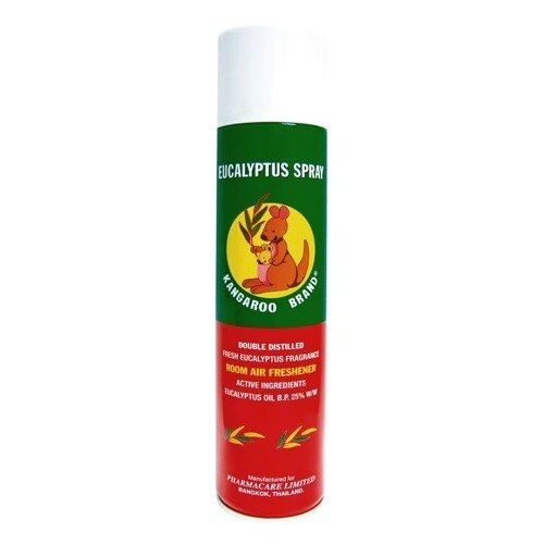 สเปรย์ดับกลิ่นห้อง Eucalyptus Spray Kangaroo Brand น้ำมันยูคาลิปตัส
