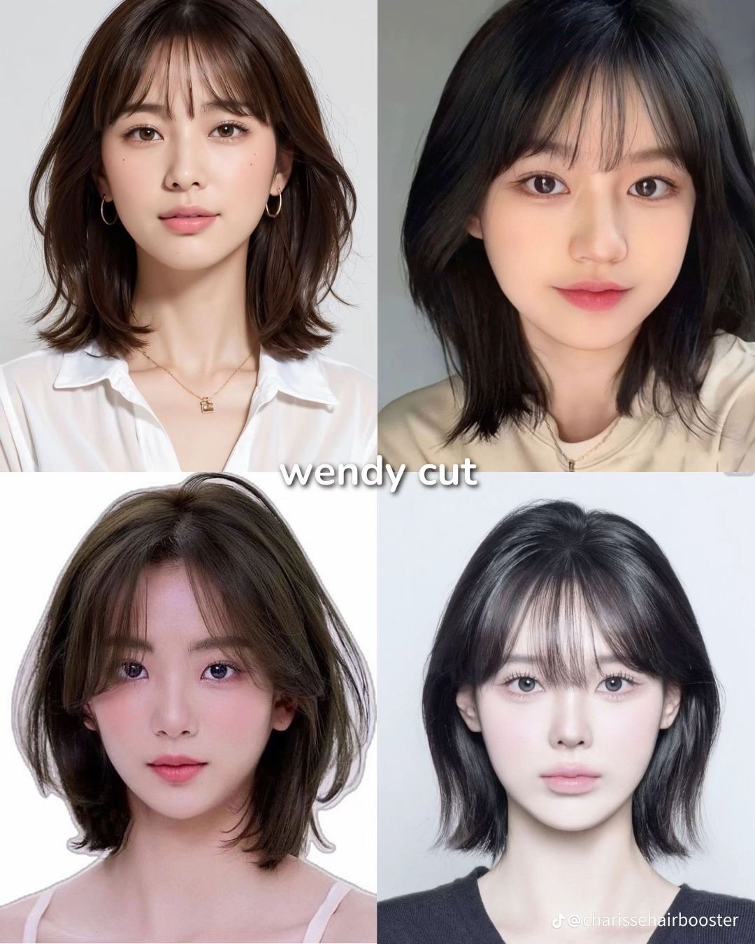 ทรงผมเวนดี้แบบสั้น
