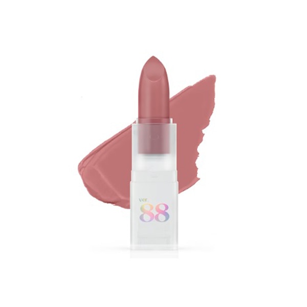 แต่งหน้าโทนชมพูด้วย VER.88 Live Nao Classica Matte Lipstick สี 01 Nude Pink