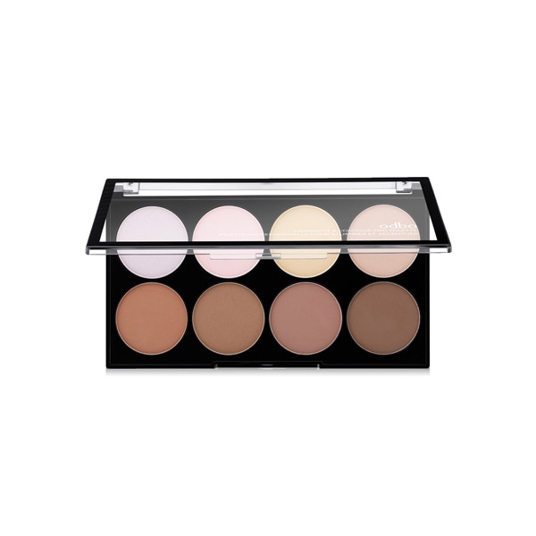 แต่งหน้า Cool tone ด้วย ODBO Highlight Contour Pro Palette 