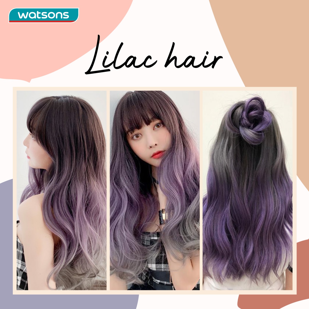 เทรนด์สีผม2020 - Lilac hair