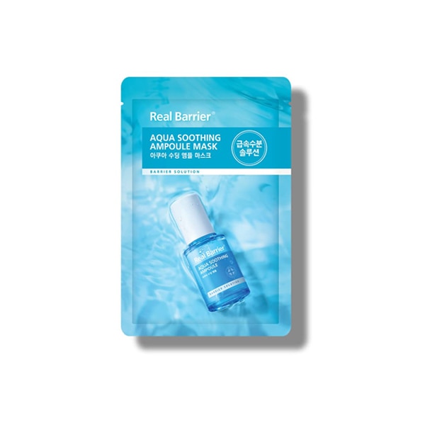 ที่มาร์คหน้า Real Barrier Aqua Soothing Ampoule Mask 