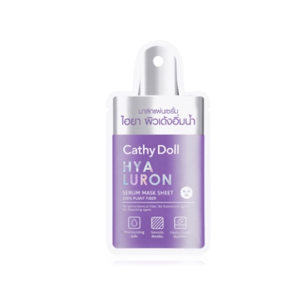  ที่มาร์คหน้า Cathy Doll Hyaluron Serum Mask Sheet 