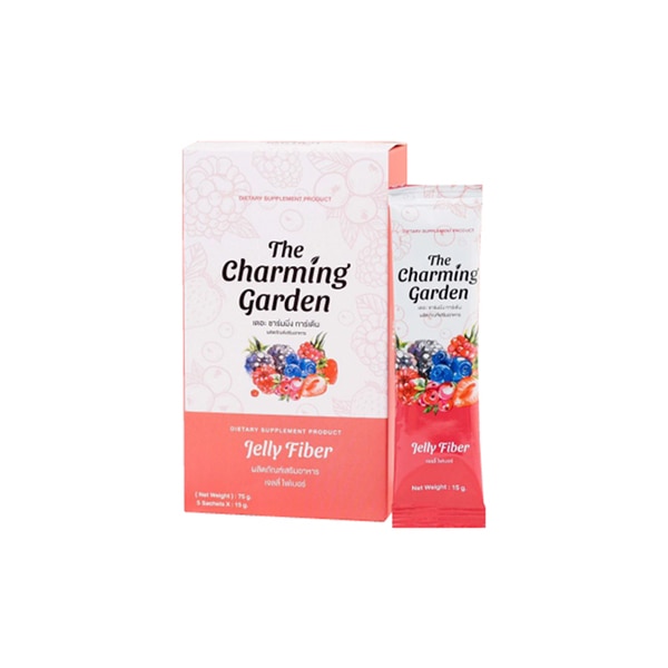 อาหารเสริมเบอร์รี The Charming Garden Jelly Fiber ช่วยเรื่องระบบขับถ่าย