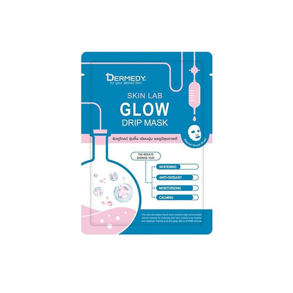  ที่มาร์คหน้า Dermedy Skin Lab Glow Drip Mask 