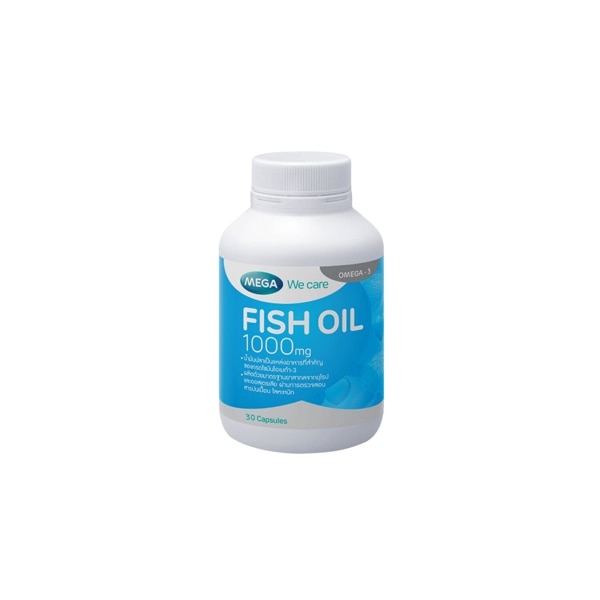  อาหารเสริมผู้สูงอายุ MEGA We Care Fish Oil 1000 mg