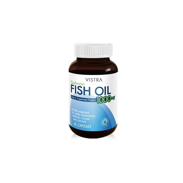 VISTRA Salmon Fish Oil ตัวช่วยลดอัตราการเกิดโรคหลอดเลือดสมองตีบเหมือนได้รับประโยชน์ของฟักทอง