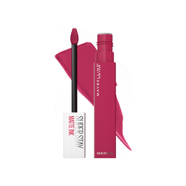 แต่งหน้าโทนชมพูด้วยลิป MAYBELLINE Superstay Matte Ink #385 Validator